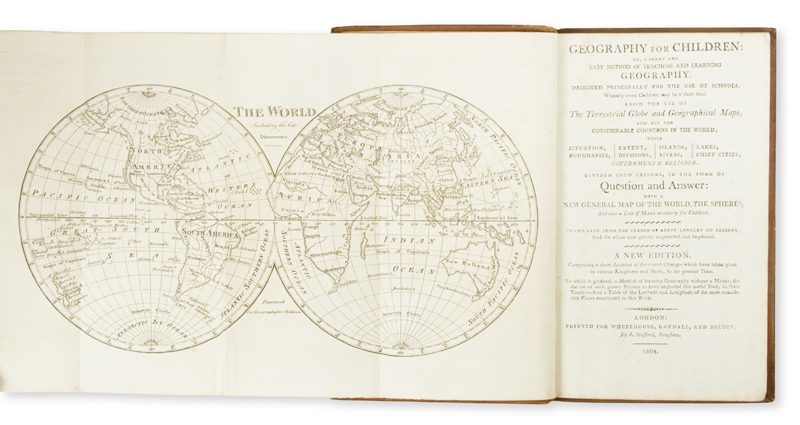 Geography for children : - Douglas Stewart Fine Books