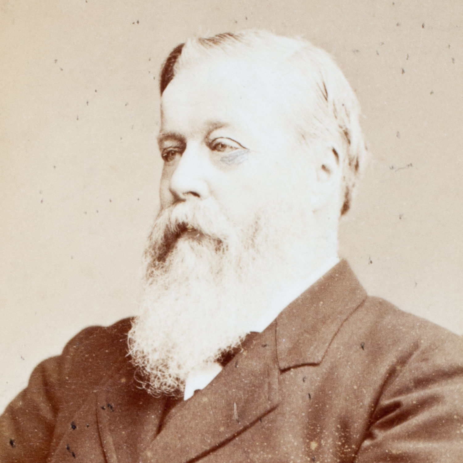 Photographic portrait of Hugh Childers, colonial civil servant and